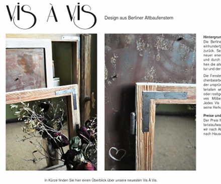 Screenshot der Website